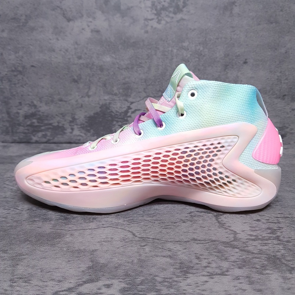 ADIDAS A.E. 1 3SSB Cotton Candy Basketball Shoes Mens 5.5 Womens‎ 6.5 Pink - Picture 2 of 6